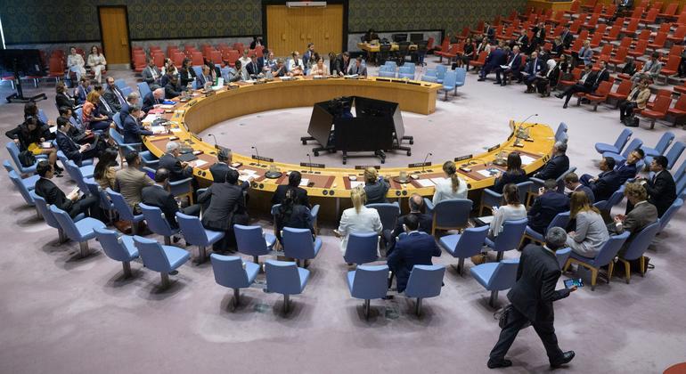 联合国安理会召开会议，讨论叙利亚局势。